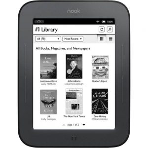 Barnes & Noble Nook Simple Touch eBook Reader