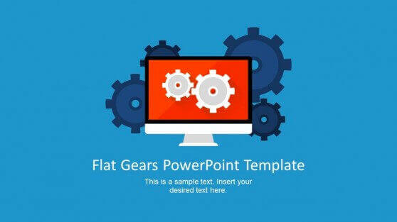 template-with-flat-gear-shapes-for-powerpoint
