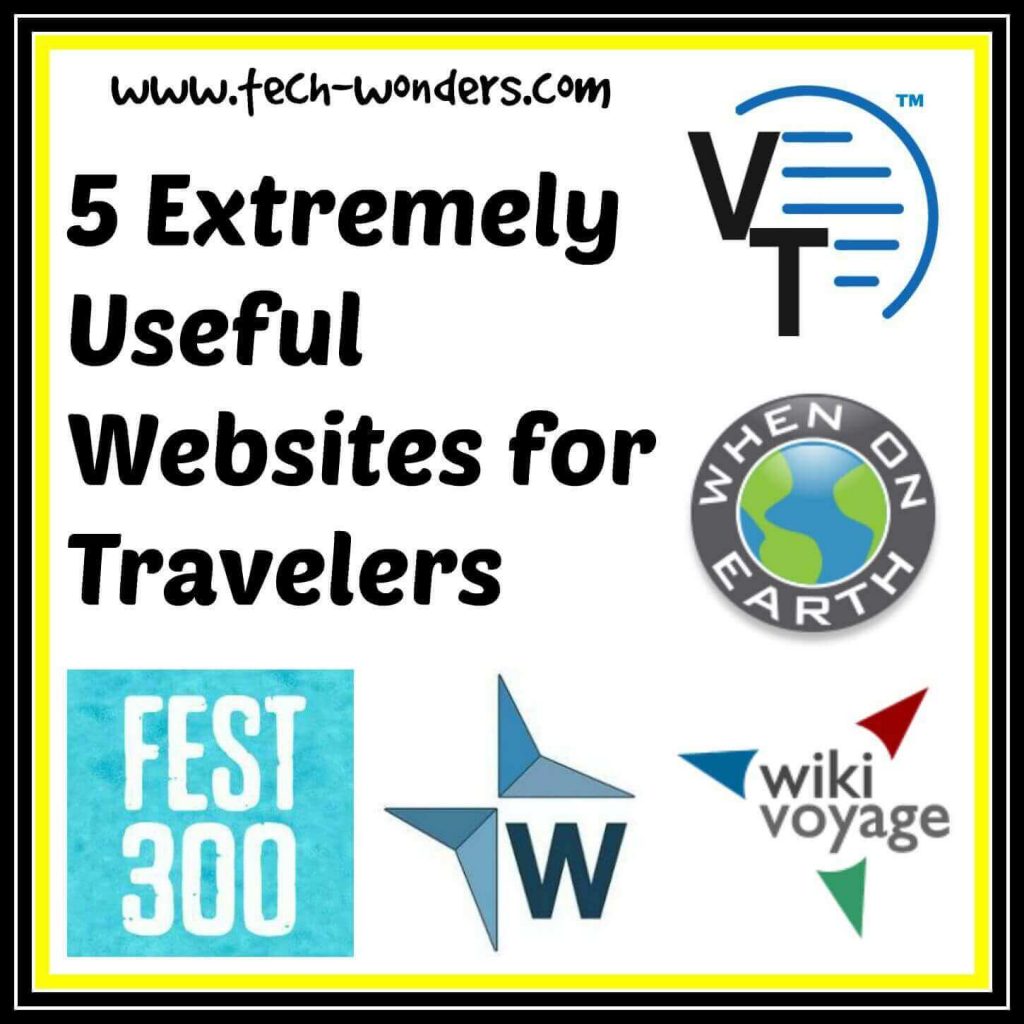 5 Extremely Useful Travel Websites