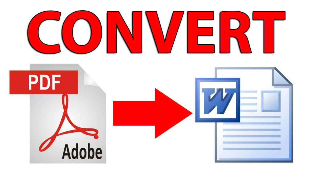 Convert PDF to Word (.doc or .docx) file
