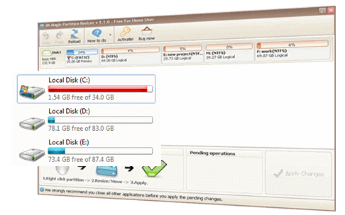free for mac download IM-Magic Partition Resizer Pro 6.8 / WinPE