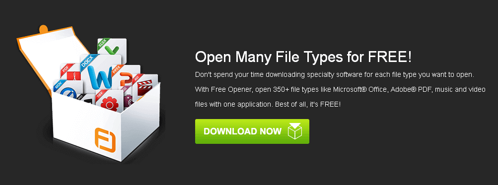 With Free Opener, open 350+ file types