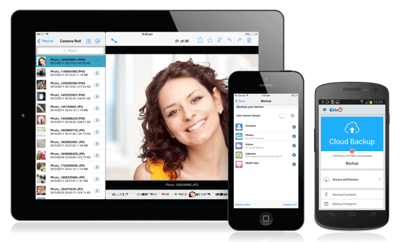 IDrive Online Backup for Your Mobile Devices