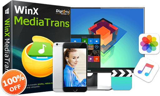 WinX MediaTrans iPhone Manager Software for Windows - 100% OFF