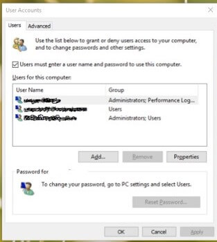 Windows User Accounts
