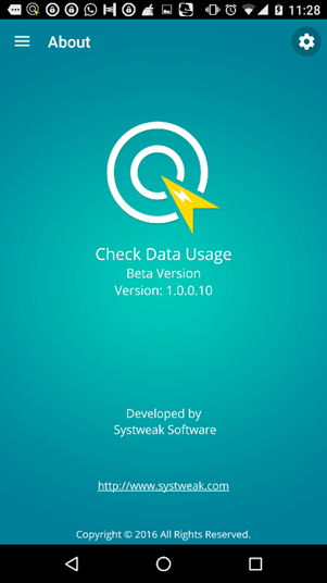 Check Data Usage App Developed by Systweak Software