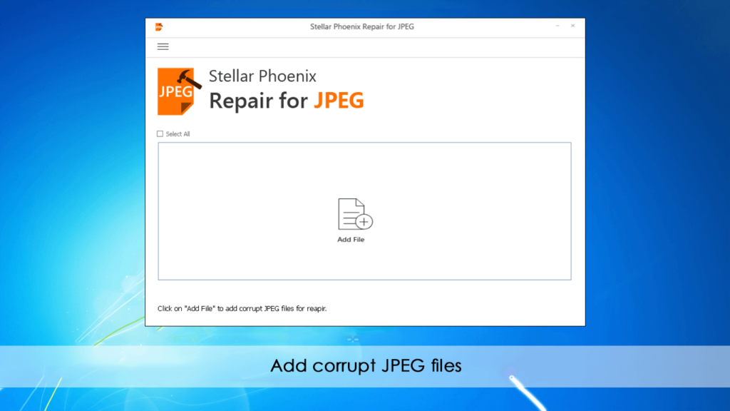 corrupted jpeg file repair