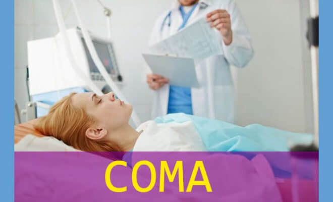 Coma Unconscious Unresponsive Woman in Hospital Bed - Coma Complications That Caregivers Need to Watch Out For