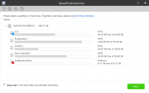 iboysoft data recovery little red x