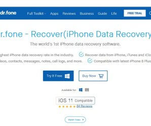 dr fone ios data recovery not working
