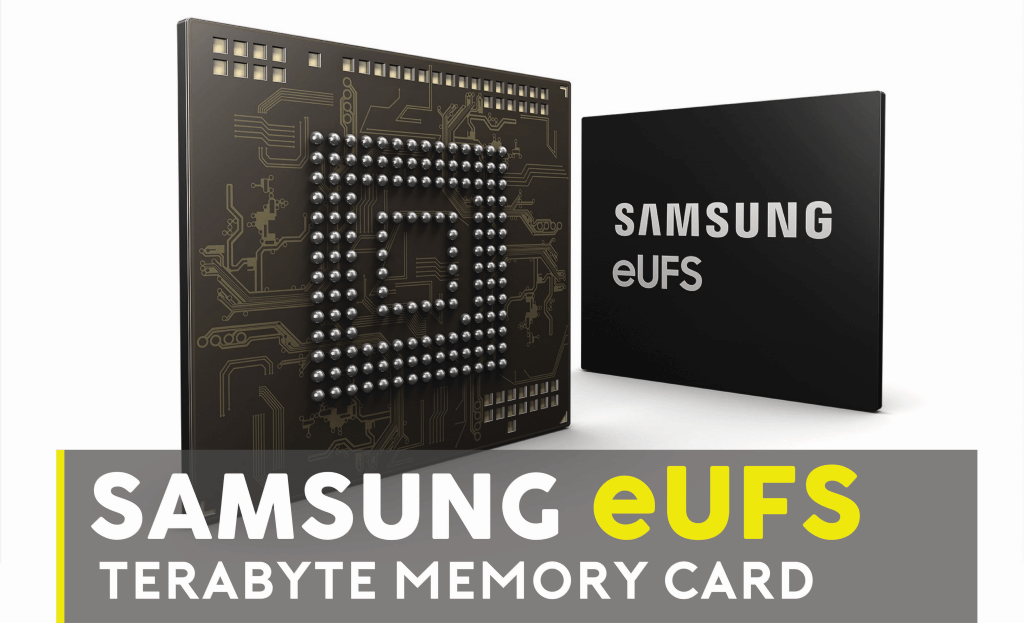 Samsung eUFS Terabyte Memory Card