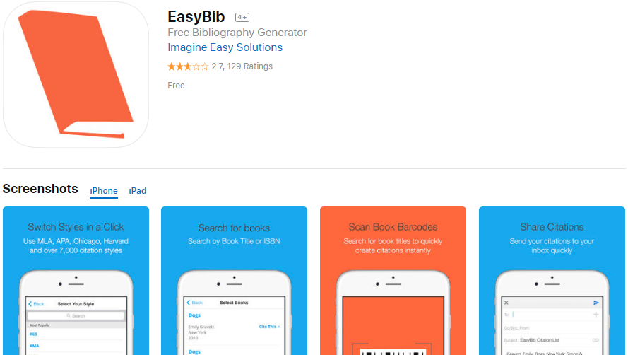 EasyBib Free Bibliography Generator