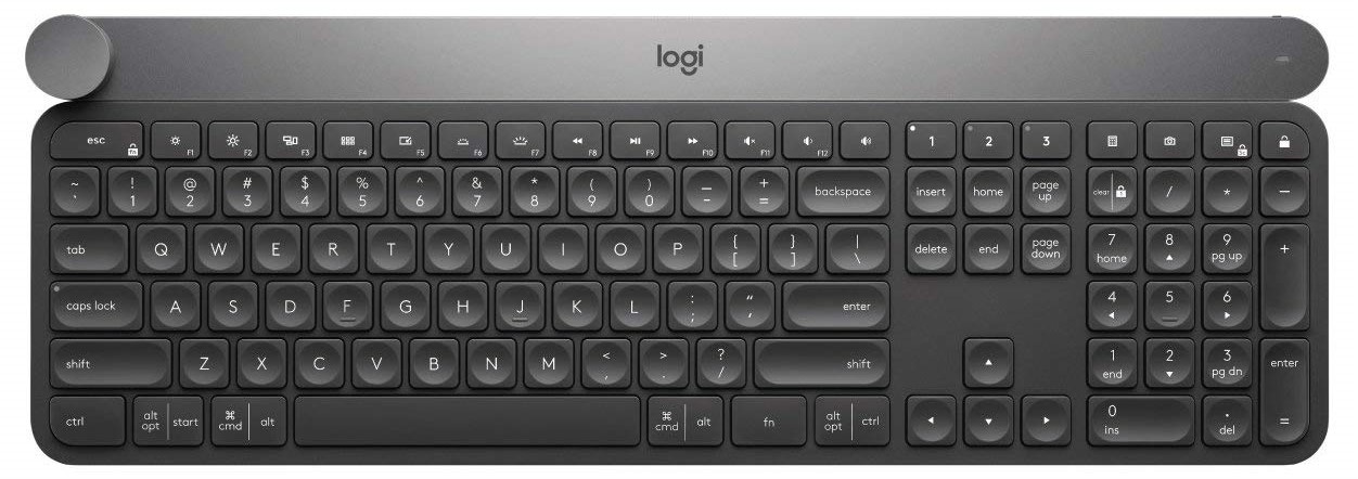 The Best Keyboards Of 2018 - Logitech Craft Advanced Wireless Keyboard