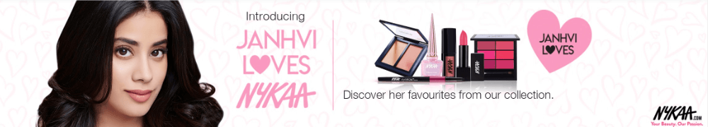 Janhvi Loves Nykaa: Buy Cosmetics Products & Beauty Products Online in India