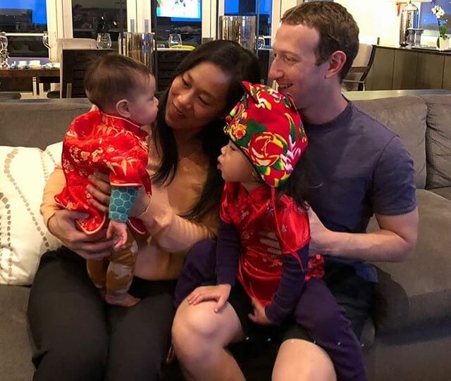 Mark Zuckerberg and Priscilla Chan Daughters: Maxima Chan Zuckerberg and August Chan Zuckerberg