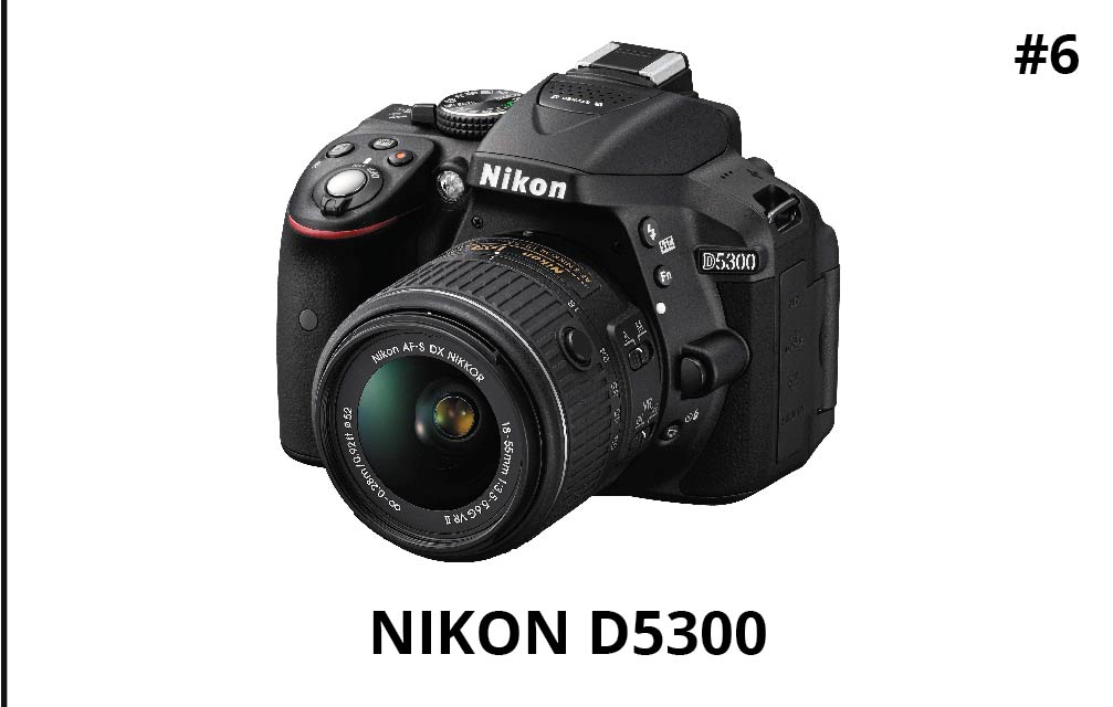 Nikon D5300 DSLR Camera (Black)