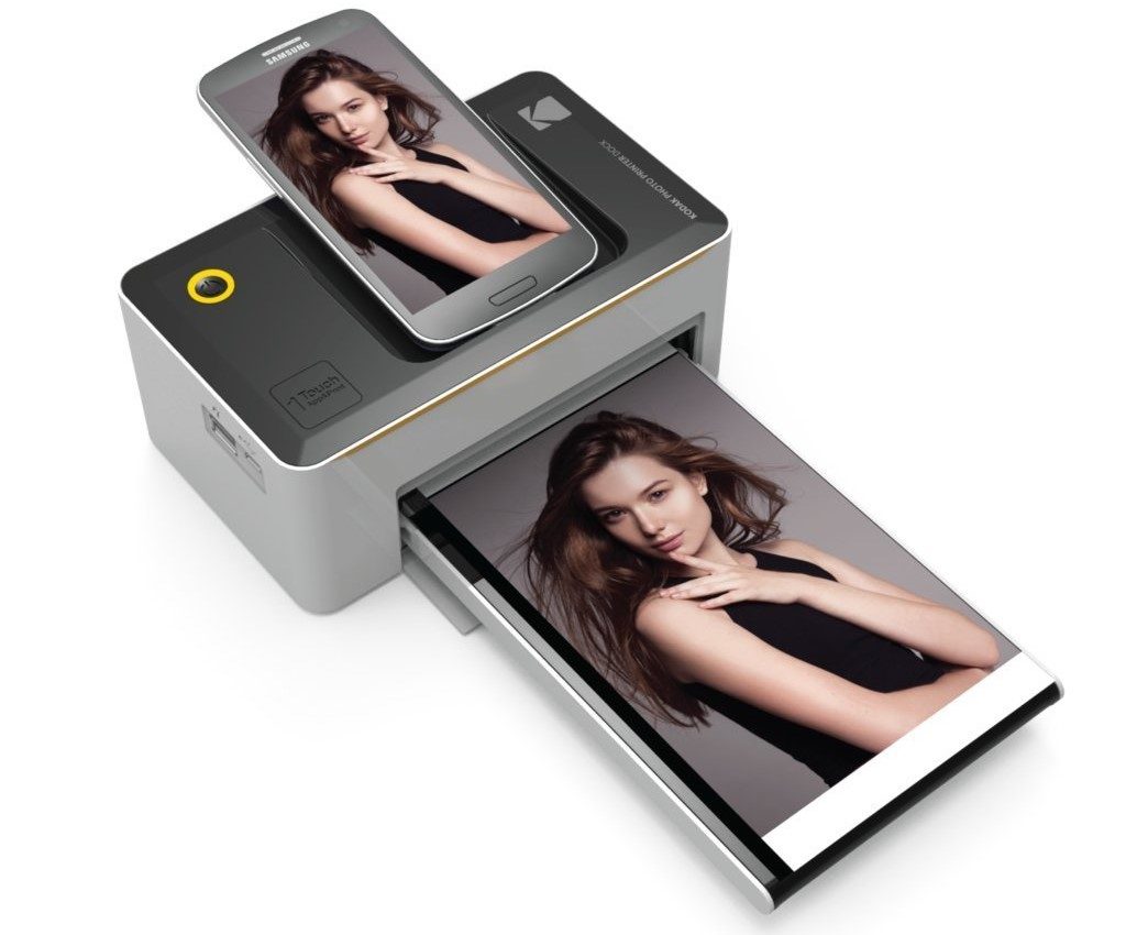 Kodak Dock & Wi-Fi 4x6" Photo Printer with Advanced Patent Dye Sublimation