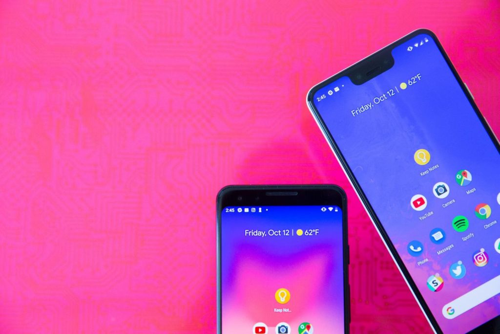 Google Pixel 3 and Pixel 3 XL Android Smartphones