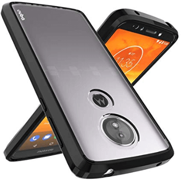 OUBA Clear TPU Protective Case for the Moto E5 Smartphone.