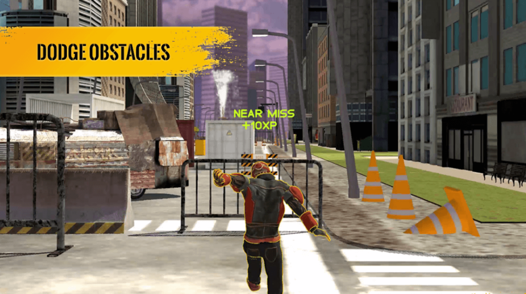 Agent War Origins Game Screenshot. Dodge Obstacles.
