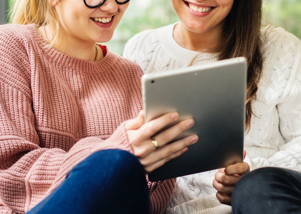 Photography of People Using Ipad - Free Stock Photo.