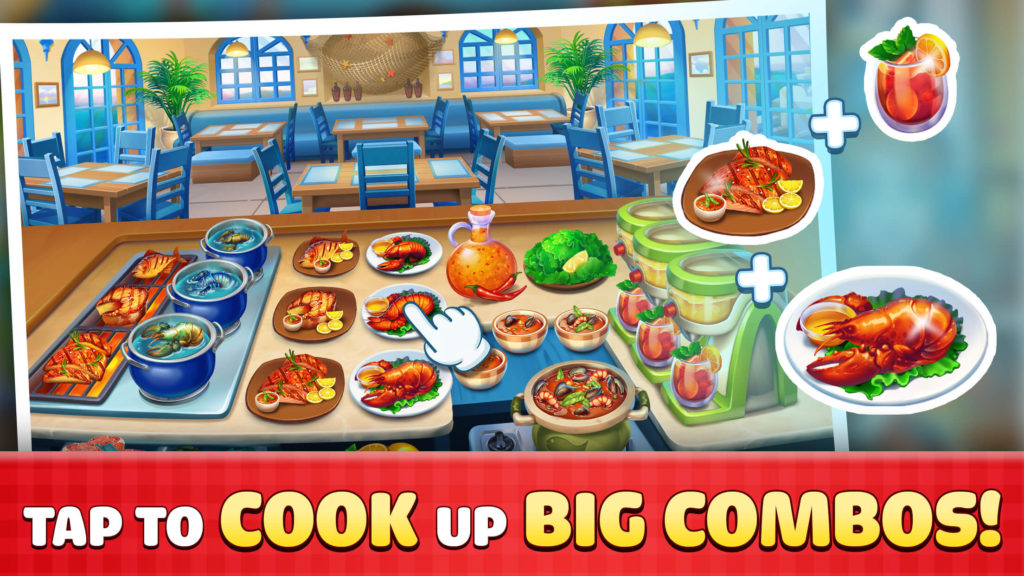 Cook It! Tap to Cook Up Big Combos!