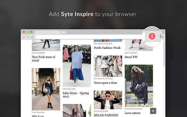 Add Best Shopping Extension Style Inspire to your Chrome browser.