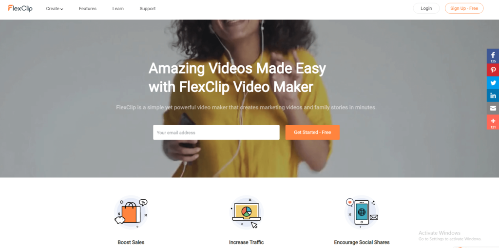 Amazing Videos Made Easy with FlexClip Video Maker. FlexClip is a simple yet powerful video maker that creates marketing videos and family stories in minutes.