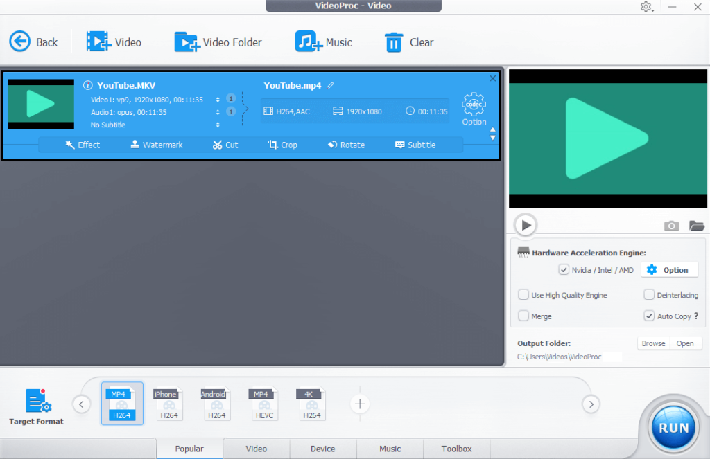 VideoProc Converter 5.6 for android download