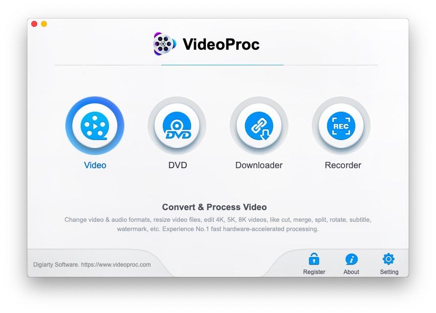 videoproc video processor & editor