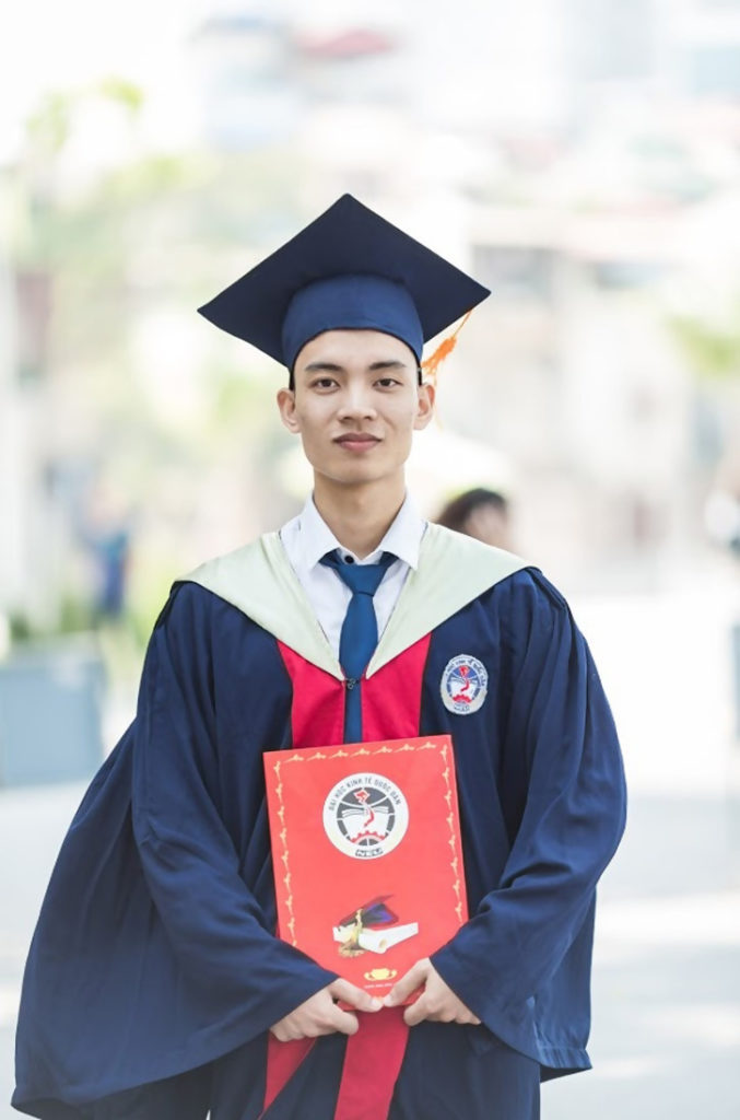 Man In Toga Holding Diploma. Popular Disciplines to Study