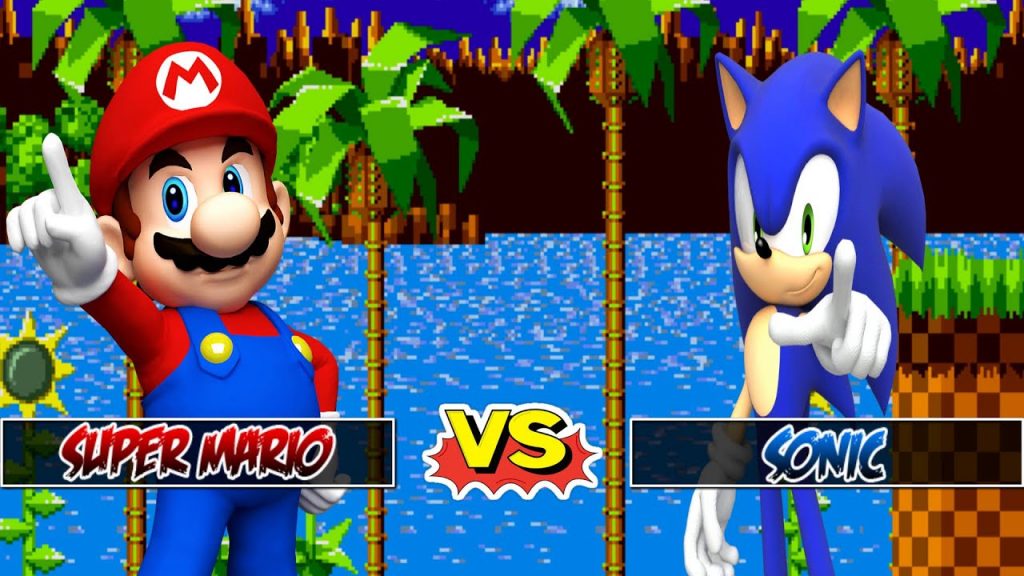 Super Mario vs Sonic the Hedgehog