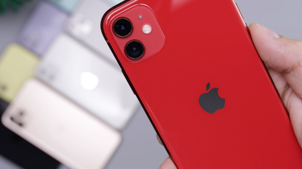 Apple iPhone 11 RED Close-up