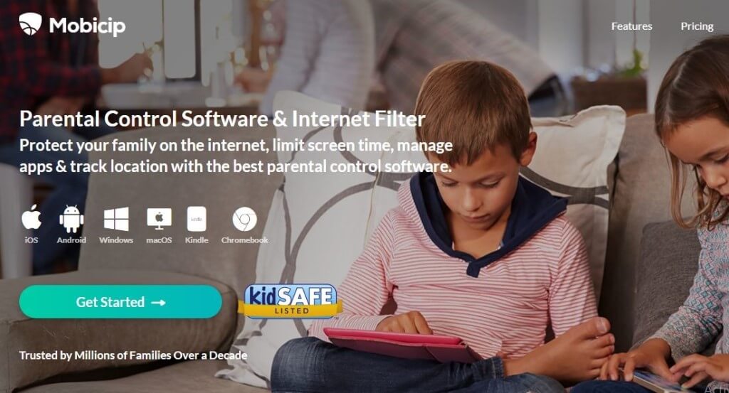 Mobicip Parental Control Software and Internet Filter. Protect your family on the internet, limit screen time, manage apps and track location with the best parental control software. Trusted by Millions of Families Over a Decade. 