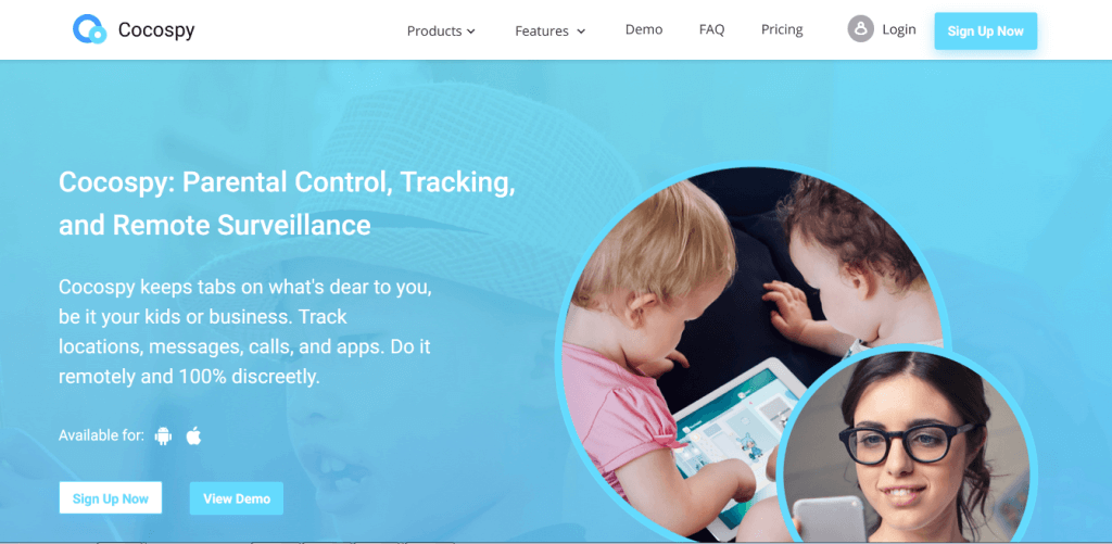 Cocospy: Parental Control, Tracking, and Remote Surveillance. Track locations, messages, calls, and apps. Do it remotely and 100% discreetly.