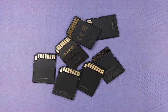 SD Cards or Memory Cards