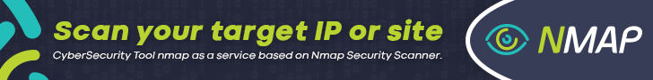 Nmap Security Scanner, CyberSecurity Tool Nmap, Scan your target IP or site. 