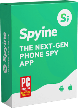 Spyine phone spy app.
