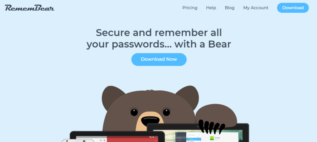remembear password manager