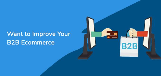 Want to Improve Your B2B Ecommerce