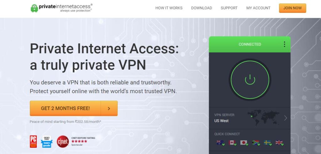 Private Internet Access: a truly private VPN