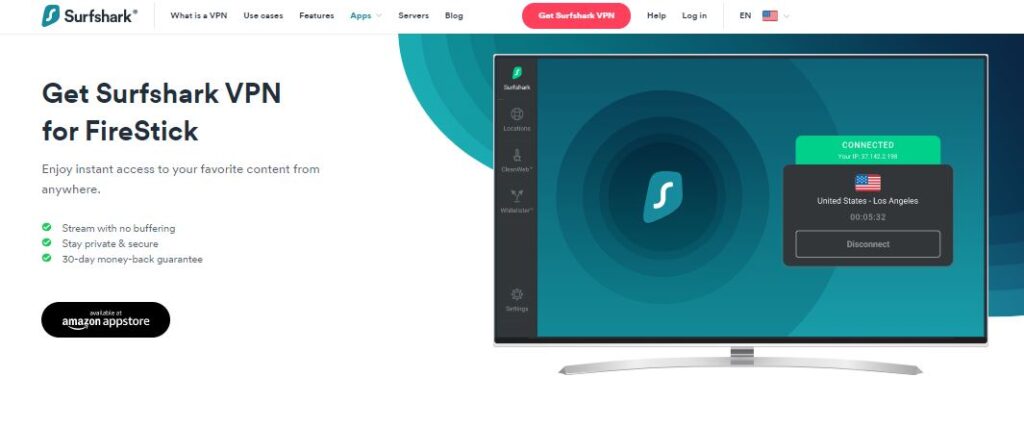 Get Surfshark VPN for FireStick