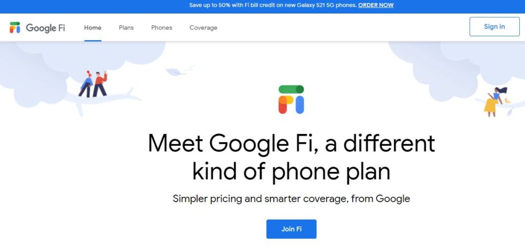 Meet Google Fi, a different kind of phone plan. Simpler pricing and smarter coverage, from Google