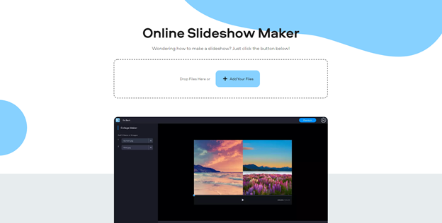 Fastreel Online Slideshow Maker.