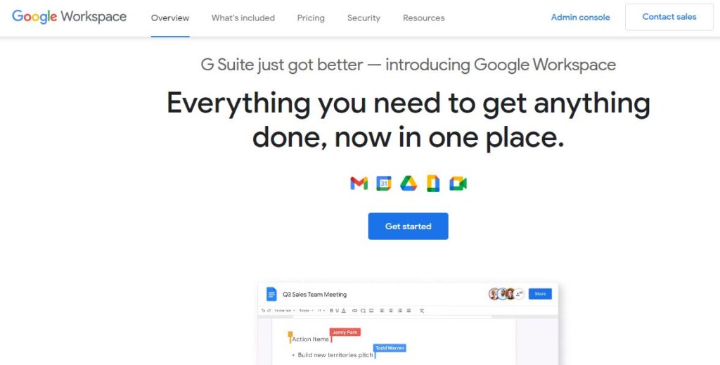 G Suite just got better - introducing Google Workspace. Everything you need to get anything done, now in one place.