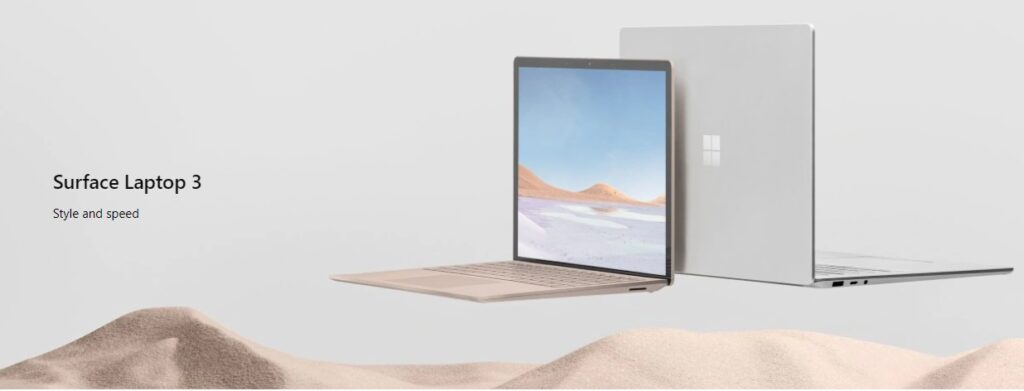 Microsoft Surface Laptop 3 - Style and Speed.