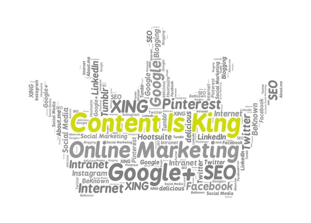 Content is King of Social Media Marketing