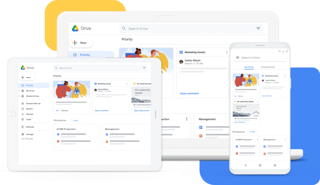 Google Drive - Cloud Storage for Work and Home