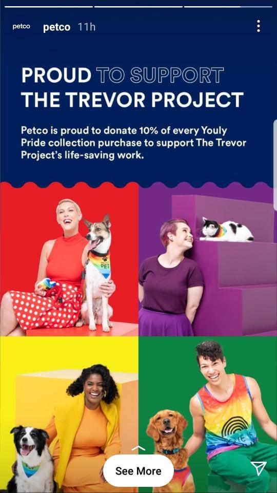 Petco is proud to support The Trevor Project