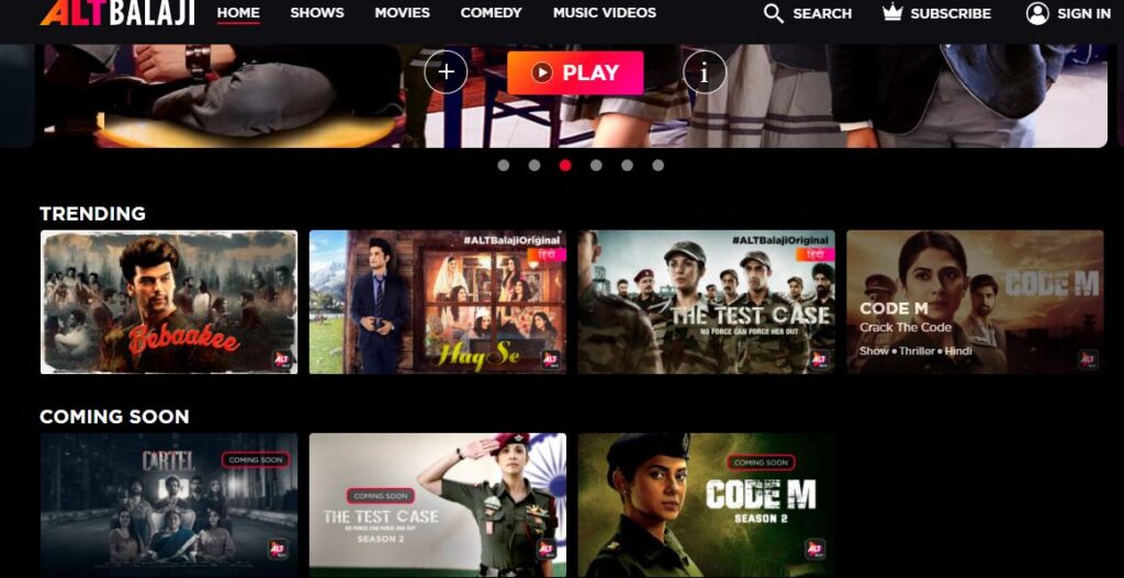 ALTBalaji - Watch Latest Web Series, Originals and Movies in HD Online.